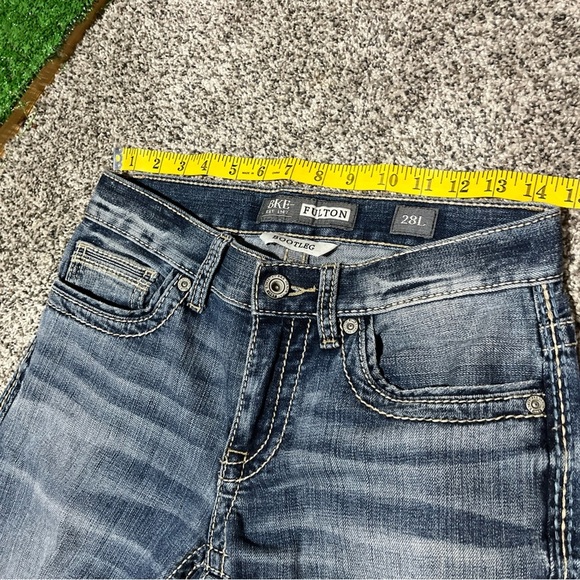 BKE Fulton Bootleg Women’s Jeans Size 28 L Custom See Note - Picture 7 of 12